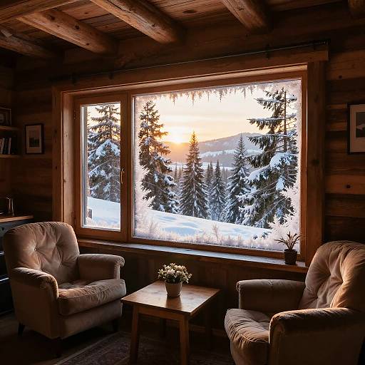 Cozy Mountain Cabin Sunrise View