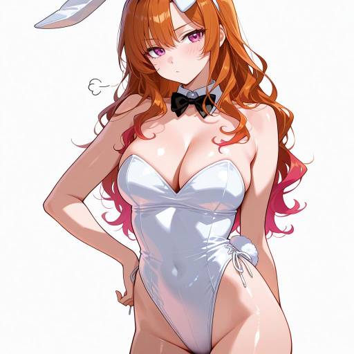 Alluring Playboy Bunny in Cowboy Shot Alluring Playboy Bunny in Cowboy Shot