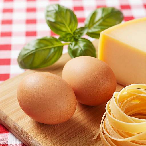 Rustic Kitchen Ingredients Composition