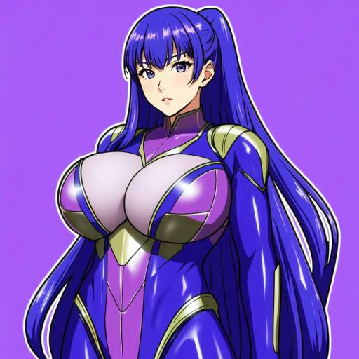 Illustration of Akiyama rinko, taimanin (series) in the style of Heebee