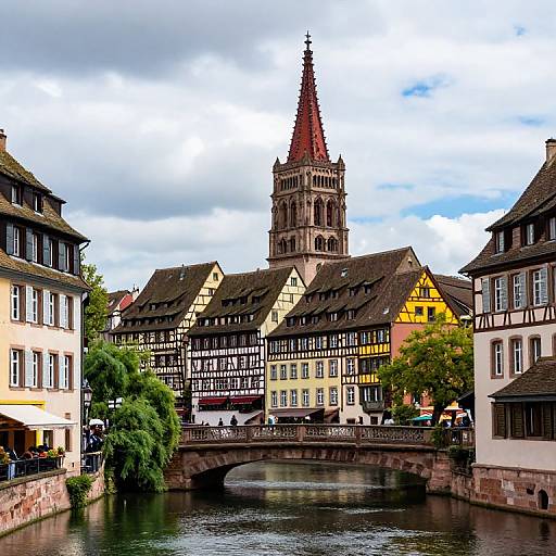 Charming Strasbourg Petite France Scene