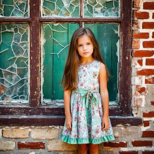 Charming Urban Kids Fashion with Floral Dress
