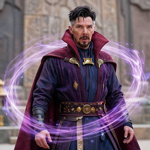 Doctor Strange Costume Close-Up Detail