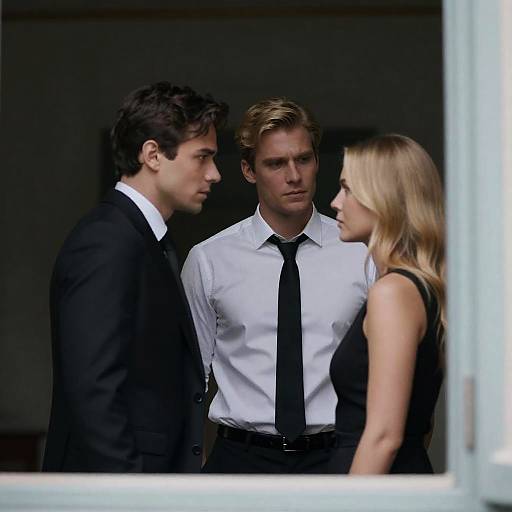 Mysterious Encounter in a Dim Room