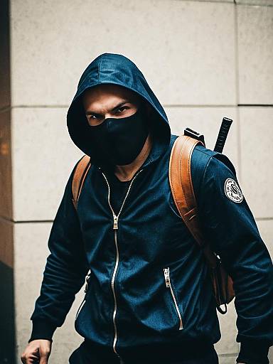 Realistic Robber Costume Cosplay