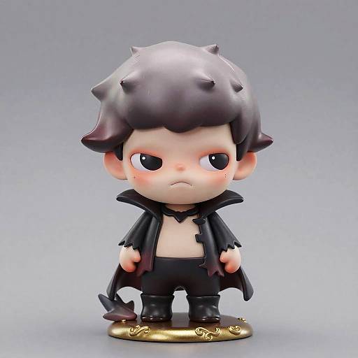Chibi Angry Vampire Figurine