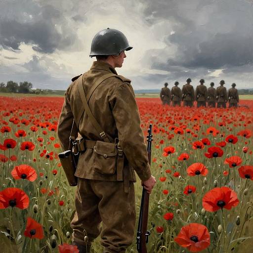 Soldier in Flanders Fields