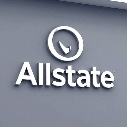 Futuristic Allstate Logo Design
