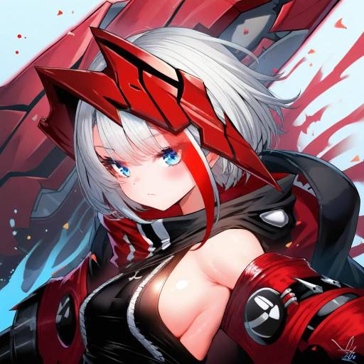 Illustration of Admiral graf spee (azur lane), azur lane in the style of Doyouwantto