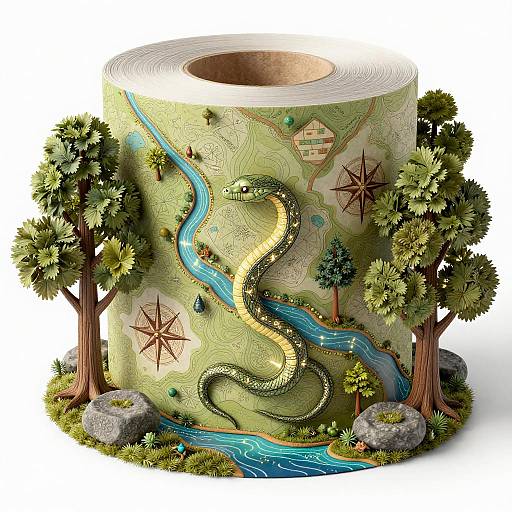 Cartographer Automaton of the Living Atlas