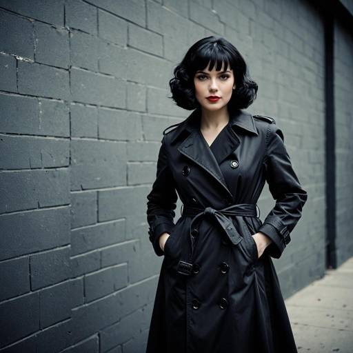 Vintage Noir Cosplay of Michele Detour