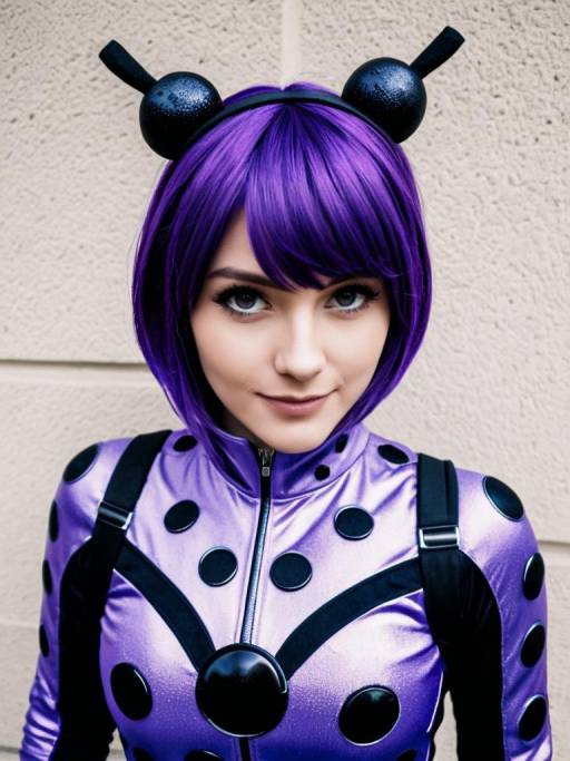 Photorealistic Miraculous Ladybug Cosplay Portrait