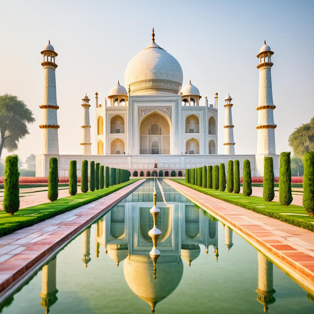 Hyperrealistic Taj Mahal Redesign Concept