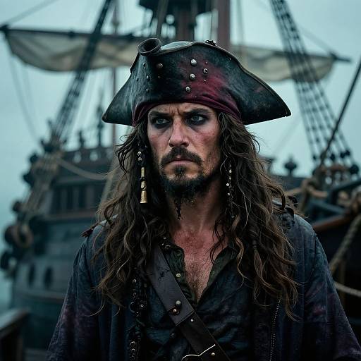 Salty Sea Wench on Pirate Ship