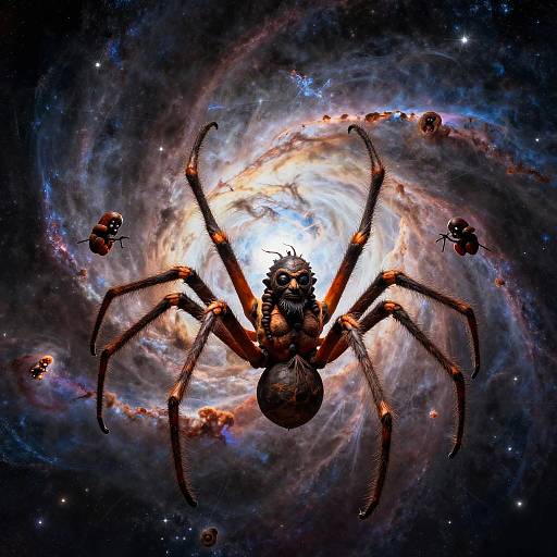 Anansi Cosmic Trickster Spider God