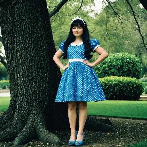 Doris in a Shrek-Inspired Polka Dot Dress