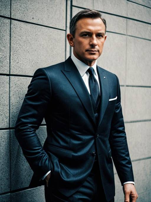 James Bond Cosplay: Photorealistic Editorial Style