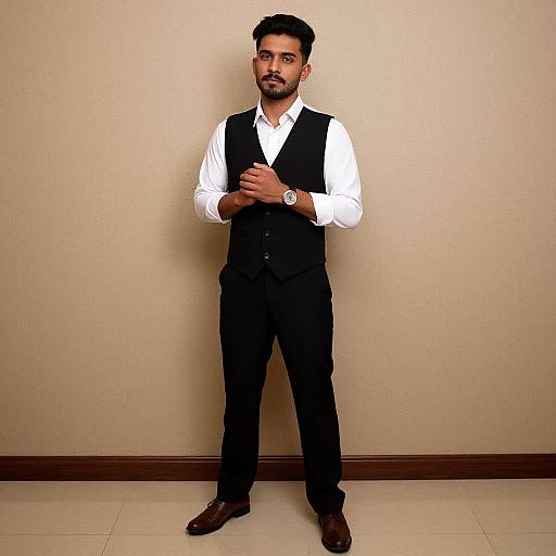 Realistic Male Pesach Costume Portrait