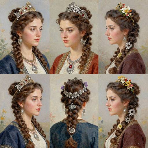 Traditional Armenian Women's Hairstyles