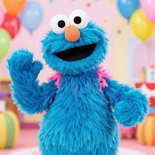 Vibrant Rosita Costume Close-Up