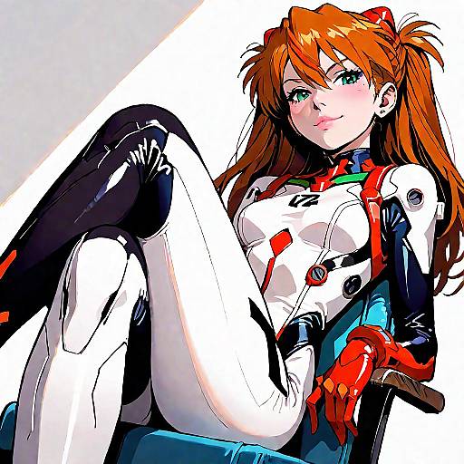 Asuka Langley Soryu Cowboy Shot
