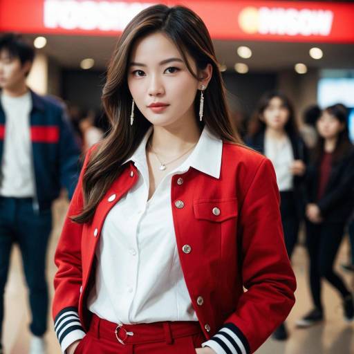 Realistic K-Pop Inspired Girl Character
