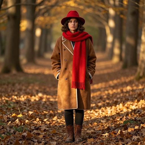 Autumn Forest Warmth and Serenity