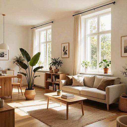 Cozy Scandinavian Apartment Interior