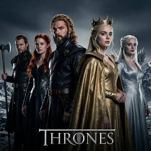 Epic Game of Thrones Character Poster