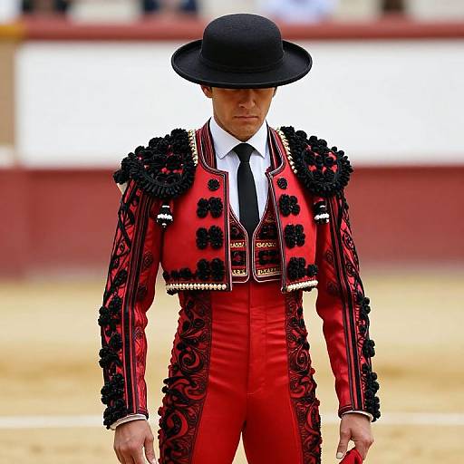 Traditional Spanish Bullfighter Attire
