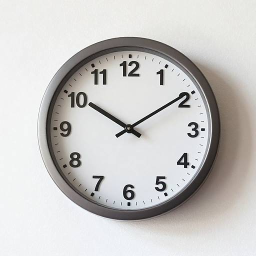 Vintage Button Wall Clock Design