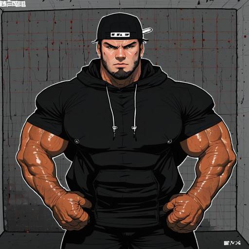 Illustration of Aikawa (dorohedoro), dorohedoro in the style of Guman project