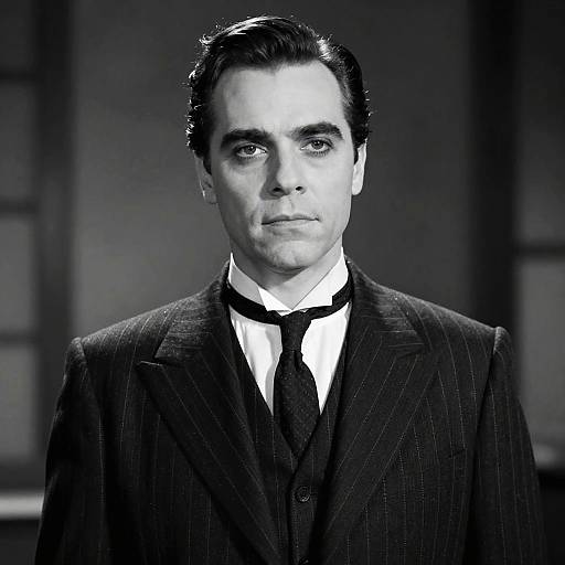 Classic Gomez Addams Costume Editorial Shot