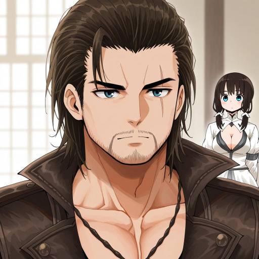 Illustration of Adventurer (ff14), final fantasy in the style of Jetto komusou