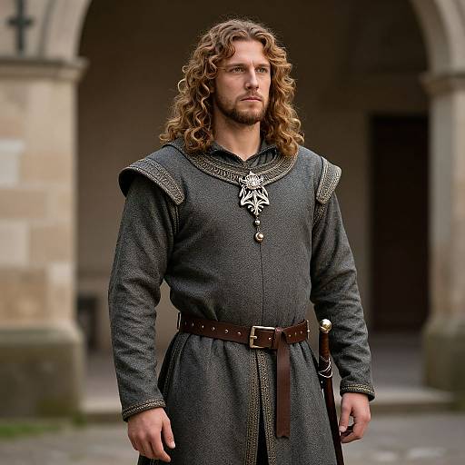Medieval Lord Costume Portrait