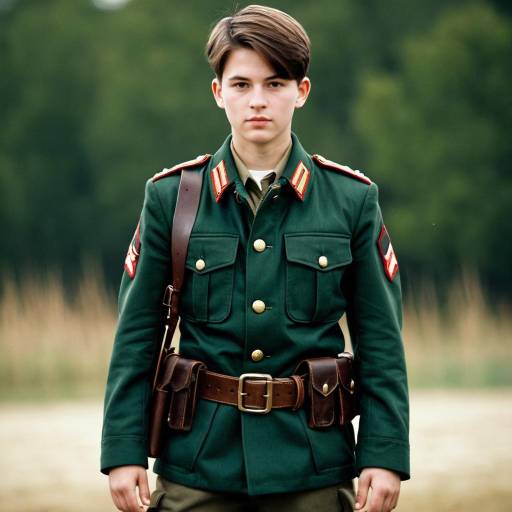 Realistic World War II Youth Soldier Costume