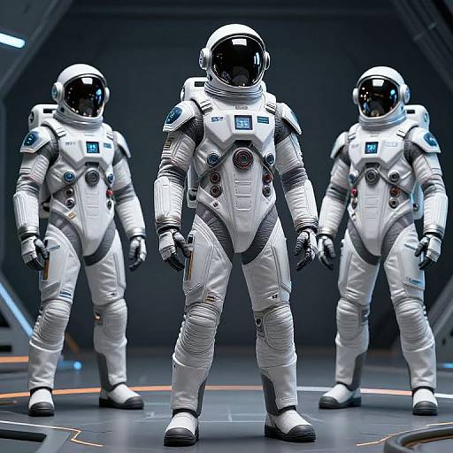 Futuristic Astronaut Soldier Contest Winner