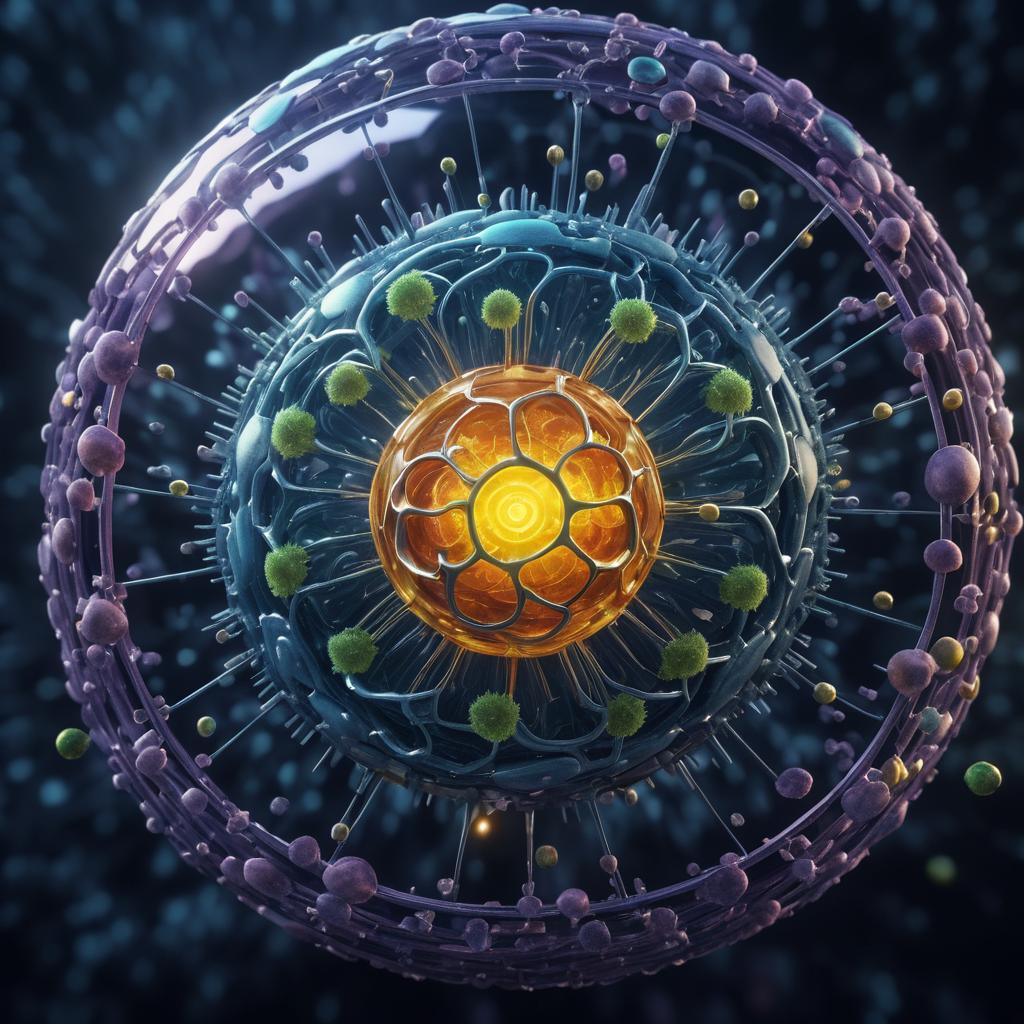 Hyper-Realistic Eukaryotic Cell Nucleus