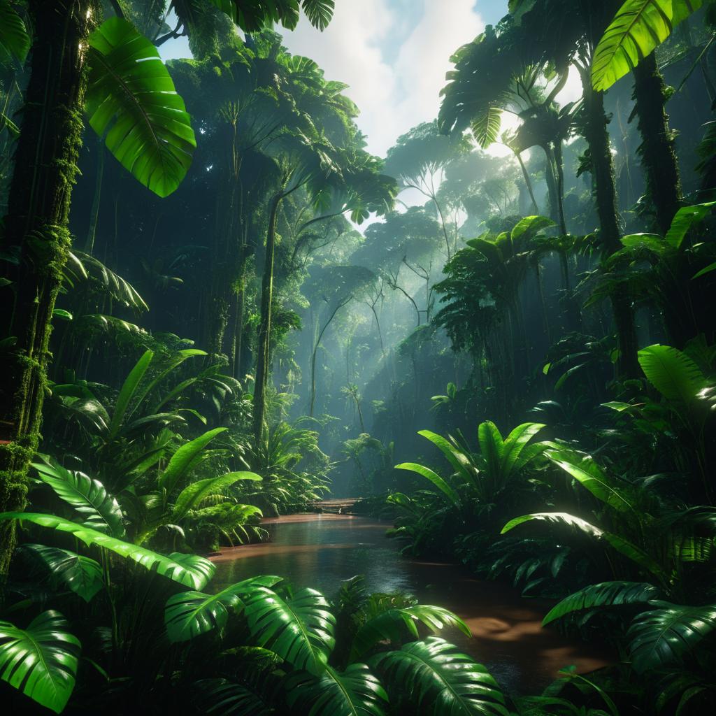 Cinematic Amazon Rainforest in 8K Detail