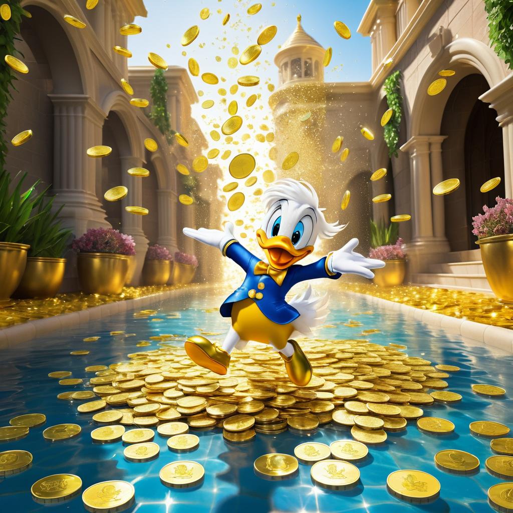 Scrooge McDuck's Joyful Gold Dive