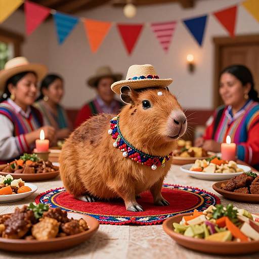 Festive Andean Feast with Cuy