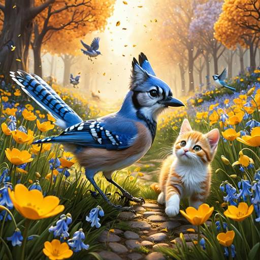 Whimsical Autumn Garden Adventure