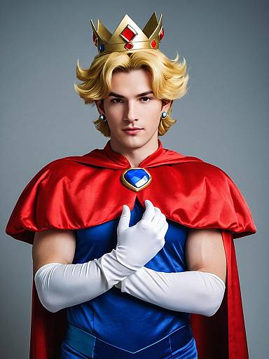 Male Princess Peach Cosplay Inspiration