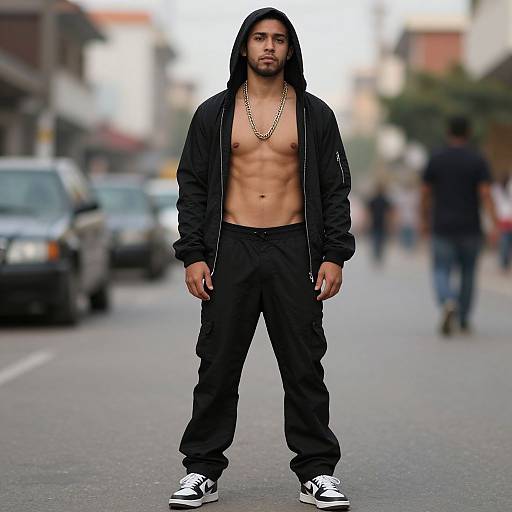 Hip Hop Style Male Portrait