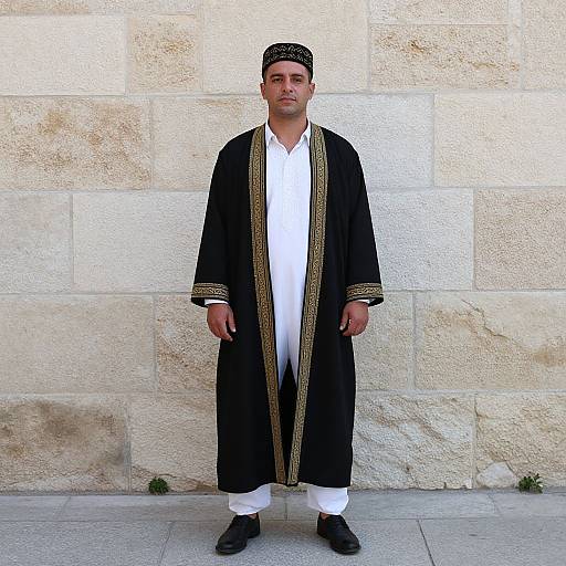 Man in Traditional Turkish Costume