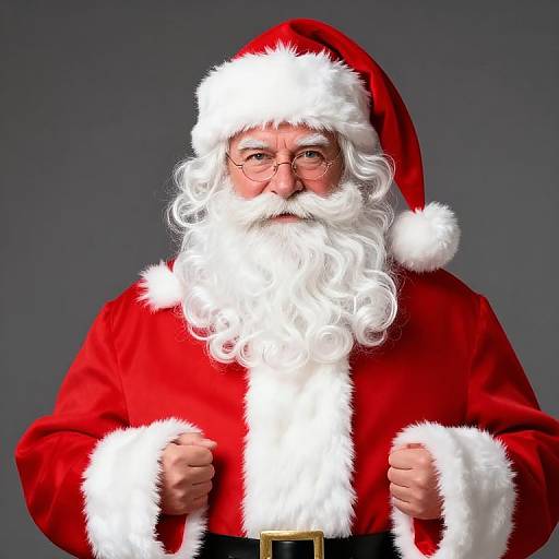 Classic Male Santa Claus Portrait