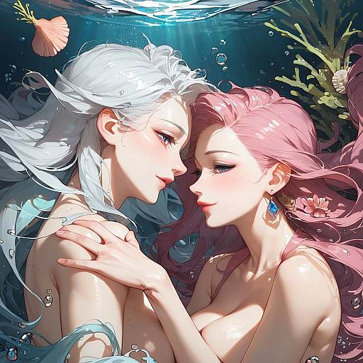 Underwater Fantasy Mermaid Portraits