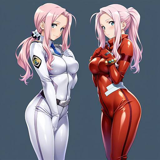 Illustration of Darry adai, tengen toppa gurren lagann in the style of Nagayori