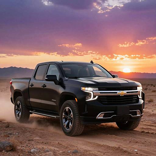 2025 Chevy El Camino Desert Scene