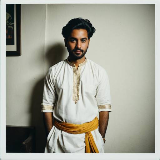 Man in Traditional Marathi Outfit